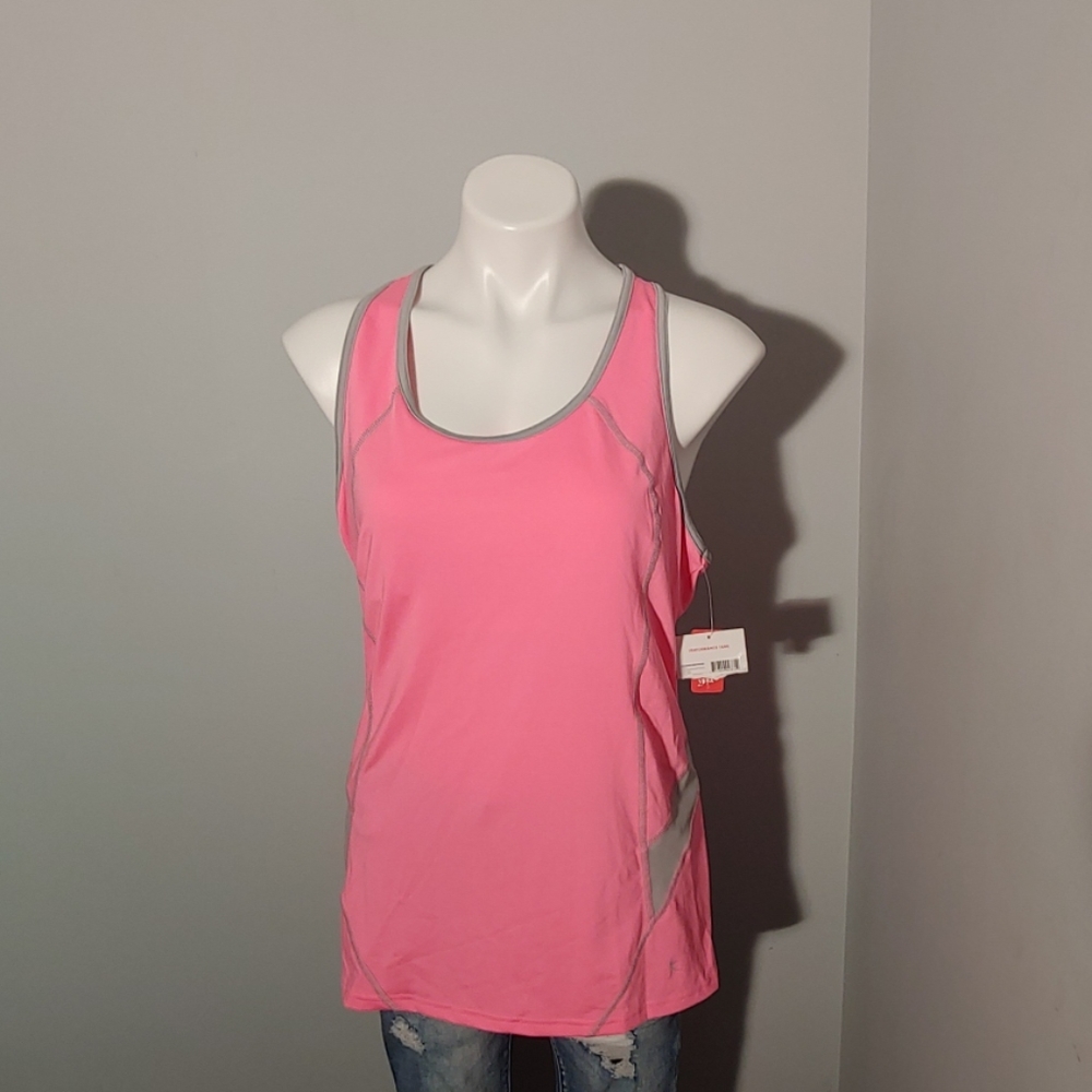 Danskin XL tank top with built in bra 2/$15